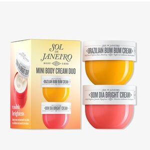Sol de Janeiro Mini Body Cream Duo - Orange and Red